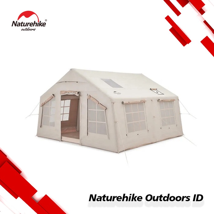 Tenda Glamping Naturehike NH22ZP014 Inflatable Air Pole Tent 13.2