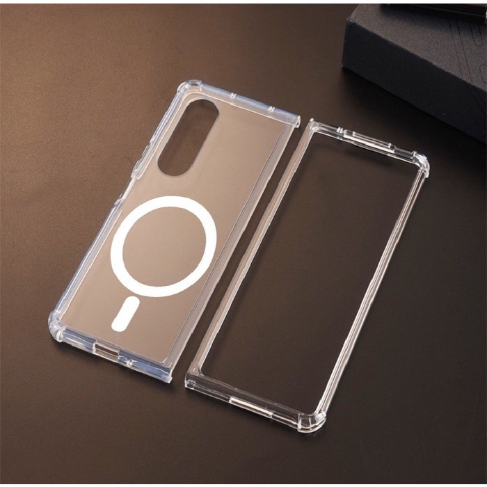 Clear Case Magnetic Magsafe Samsung Z Flip 4 5 Z Fold 4 5 -BC04