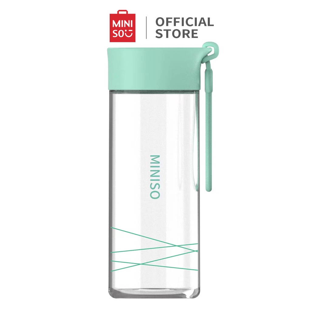 MINISO Botol Minum Kaca 300ml Untuk Air Dingin Air Panas Bottle Tumblr BPA Free Botol Air Olahraga Sport Tumblr Botol Minum Portabel FDA Botol Minum