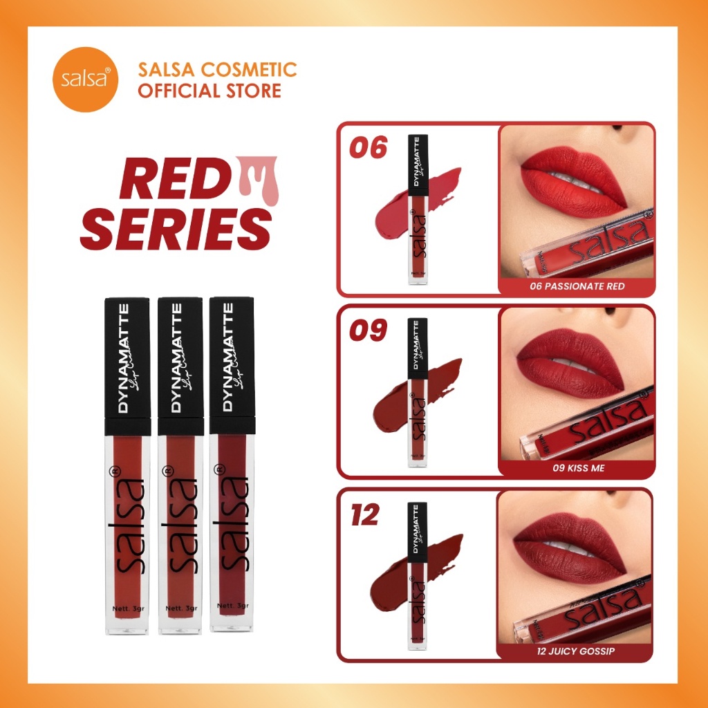 𝐑𝐀𝐃𝐘𝐒𝐀 - SALSA Dynamatte Matte Lip Cream