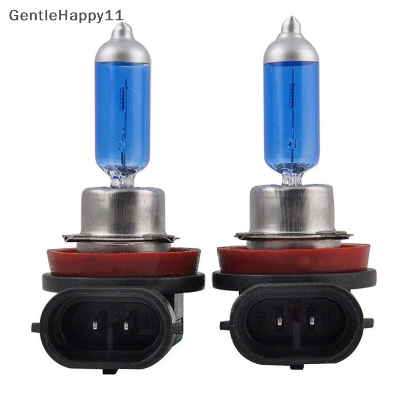 Gentlehappy 2PCS H11 12V 55W Super Terang Ultra White Fog Haen Bulb Lampu Kepala Mobil id