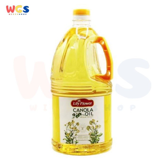 Lily Flower Canola Cooking Oil 2 ltr - Minyak Goreng Kanola