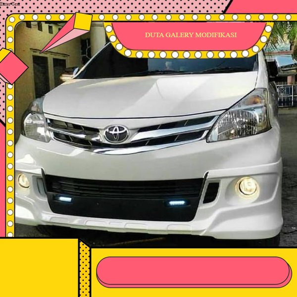 BODYKIT TOYOTA ALL NEW AVANZA 2011 2012 2013 2014 2015 TRD-durafkex kh - Duta Modifikasi
