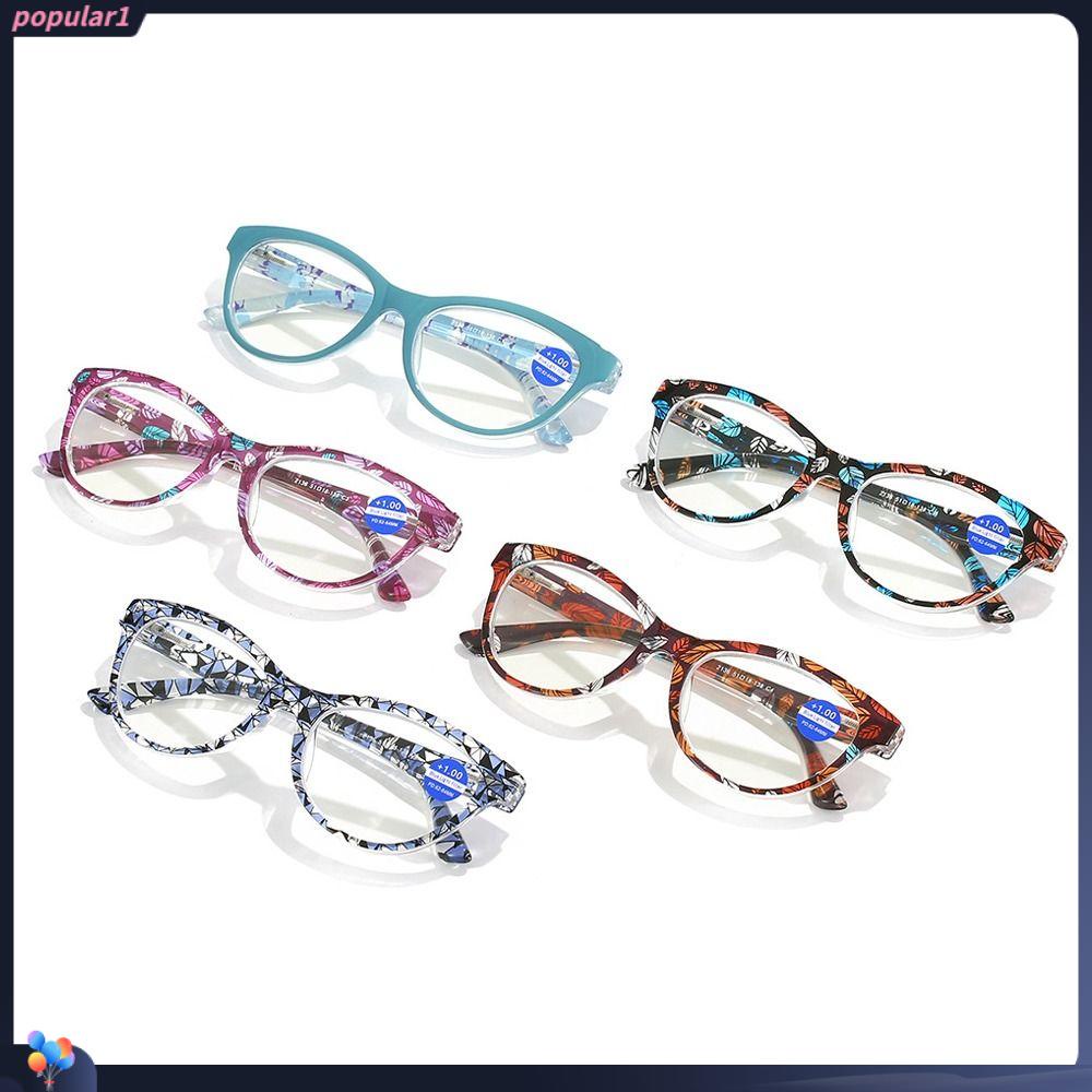 Kacamata Baca Populer Pelindung Mata Portabel Yang Nyaman Vintage Ultra Ringan Frame
