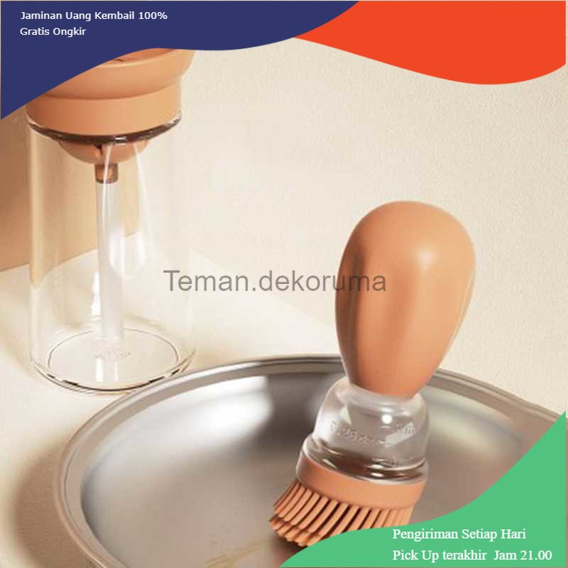 TD - DPR Urijik Botol Minyak Kuas 2 in 1 Silicone Oil Bottle Brush Dispenser - UR18