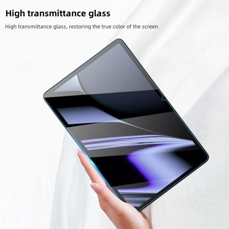 Untuk OPPO Pad 2one Plus Pad Case2023Transparan TPU Silikon Airbag Shockproof Back Cover Untuk OPPO Pad2 HD Tempered Glass Blu-ray Pelindung Layar