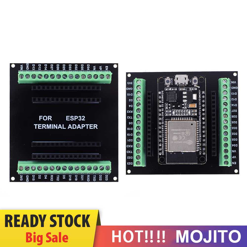 Esp32 GPIO 1ke Dalam 2papan Breakout CP2102 NodeMCU-32S Modul Pengembangan Lua