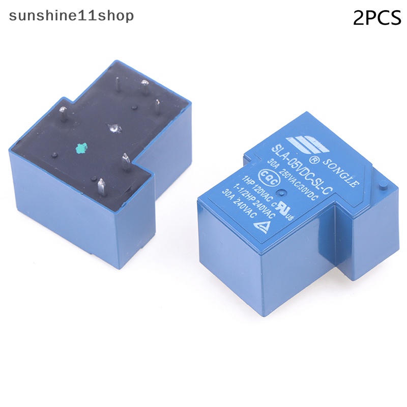 Sho 2PCS/LOT 4/5/6PIN Power Relay SLA-5VDC-SL-C SLA-12VDC-SL-C SLA-24VDC-SL-C N