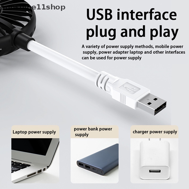 Sho Kipas Angin Kecil Mute Alat Pendingin Kreatif Plug And Play Cooling USB Portable Fan N