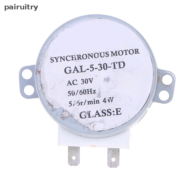 Prt AC 30V Microwave Oven Synchronous Meja Putar Motor Tray Motor Compatible Dengan Galanz Microwave Oven GAL-5-30-TD 4W Aksesoris PRT