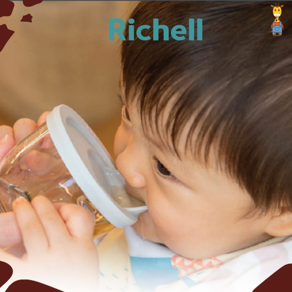Richell Axstars Cup de Straw Direct Drink