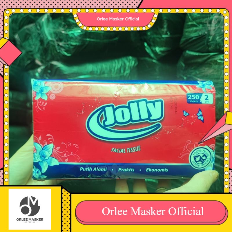 PROMO TISSUE JOLLY 2ply isian 250sheet (lembar) ORIGINAL nyaman aman higienis / TISU JOLLY / TISU NICE / TISU MURAH / TISU TEBAL / TISU LEMBUT / TISU 2 PLY / TISU PROMO/ TISU TERMURAH/ MAGELANG/ TISU JOLLY SEPACK / TISU JOLI / TISU JOLLY LEMBUT