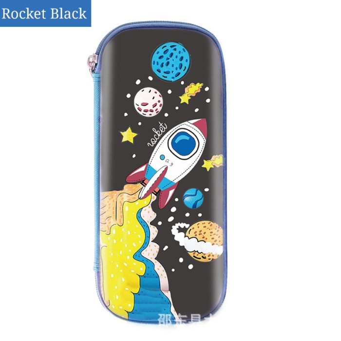 

Kotak Pensil Tempat Pensil Motif Anak Laki Laki - Rocket Blue