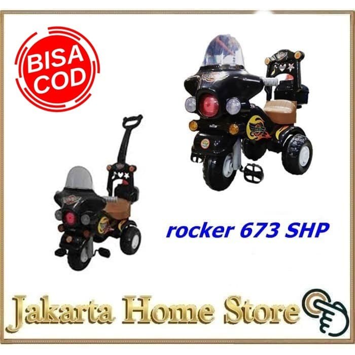 Mainan Anak MOTOR ROCKER 673 SHP / SEPEDA ANAK RODA 3 DORONG MURAH