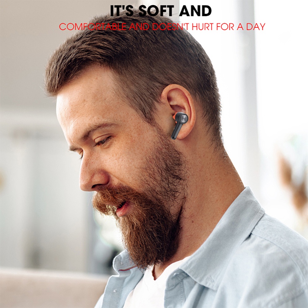 Penyumbat Telinga Spons Silikon Warna Ganda/ Headset Yang Dapat Diganti Bantalan Telinga Peredam Suara/ In-Ear Non-Slip Headphone Cushion