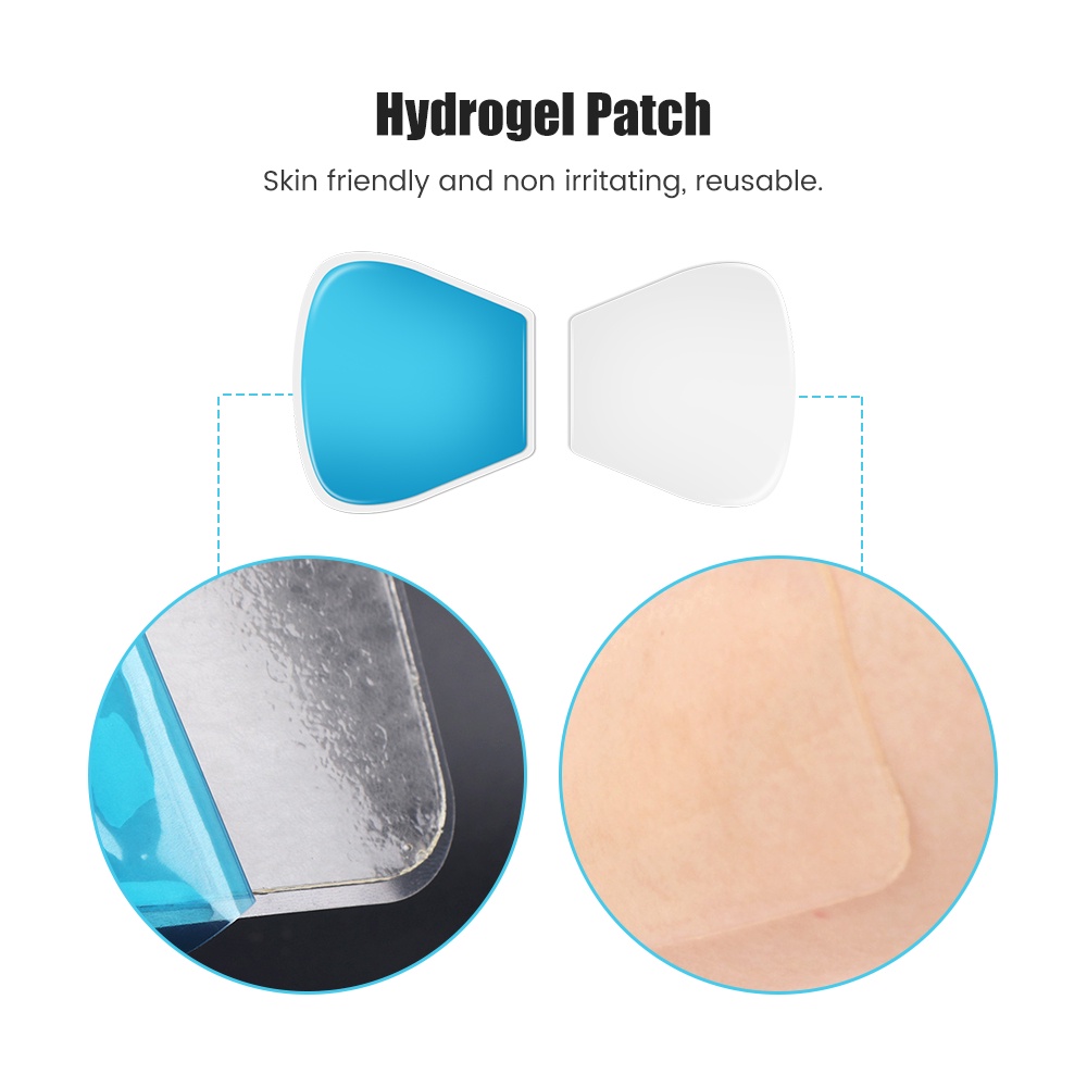 Massage Patch Pad Gel Pads Untuk EMS Neck Massager Patches Gel Aksesoris