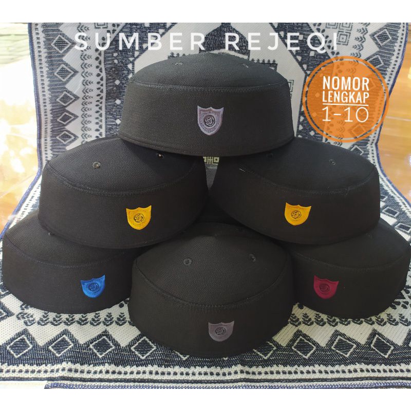 PECI MALAYSIA HITAM SONGKOK MALAYSIA KOPYAH MALISIA HITAM HAJI ALAY Peci malaysia original logo abu2