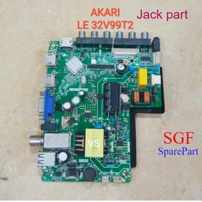 Mainboard tv led Akari LE32V99T2