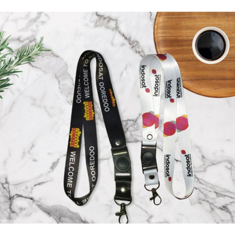 

Tali Lanyard id card indosat Ooredoo- READY STOK!!
