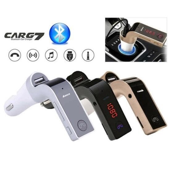 CARG7 / CAR G7 Modulator Car Charger Mobil, Bluetooth, FM Transmitter / BLUETOOTH RECEIVER MOBIL / P
