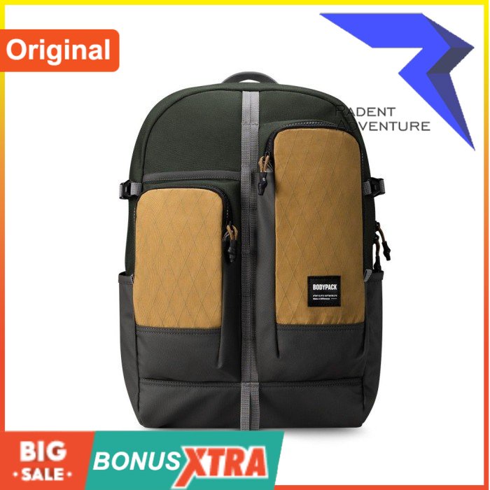 Bodypack Tas Ransel Exodus Spaniel Backpack Olive BPEGB3E94 18L Ori
