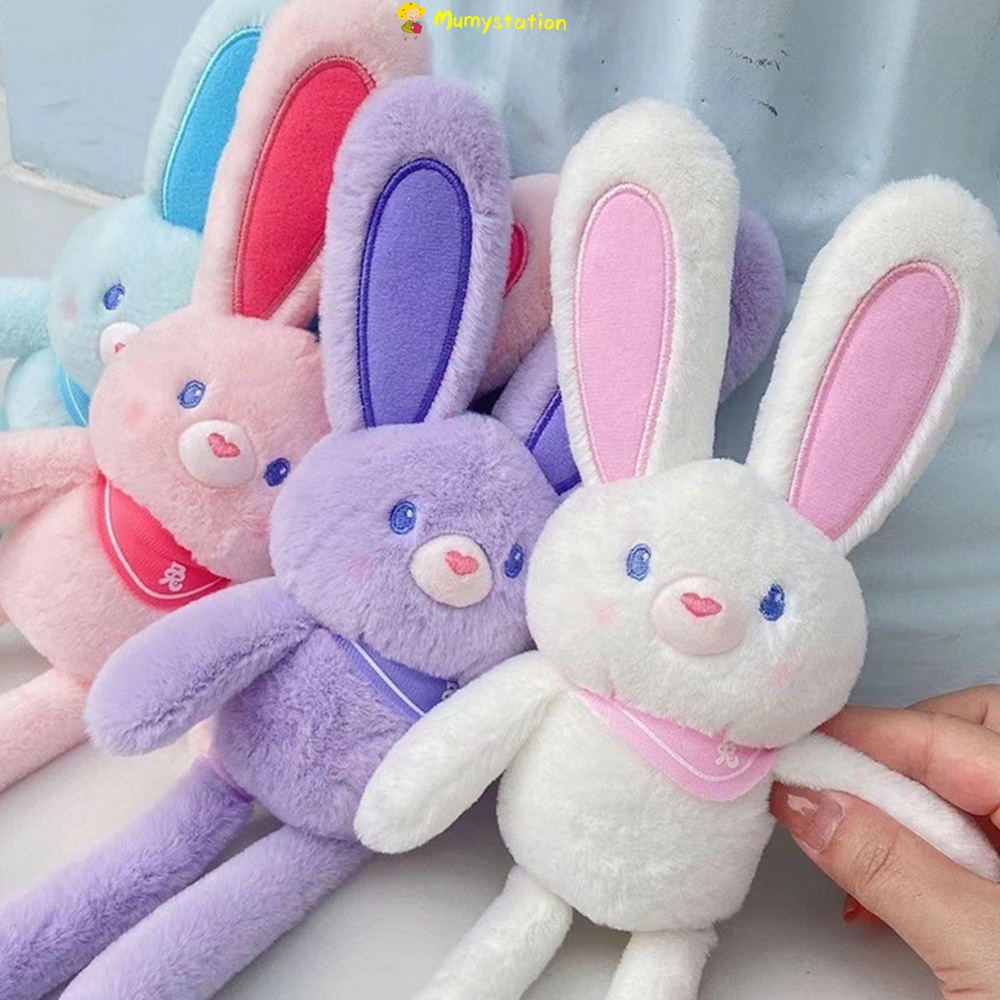 Mumystation Gantungan Kunci Boneka Kelinci Kaki Panjang 30cm Rabbit Doll Plush Toy