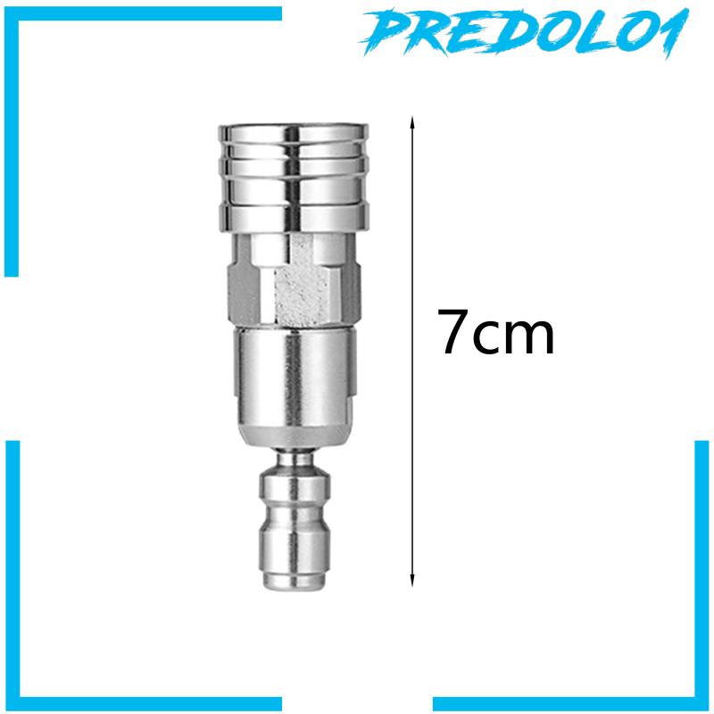 [Predolo1] Sambungan Cepat 1/4inci Mudah Dipasang Untuk Perawatan Rumput Irigasi Siram Bunga