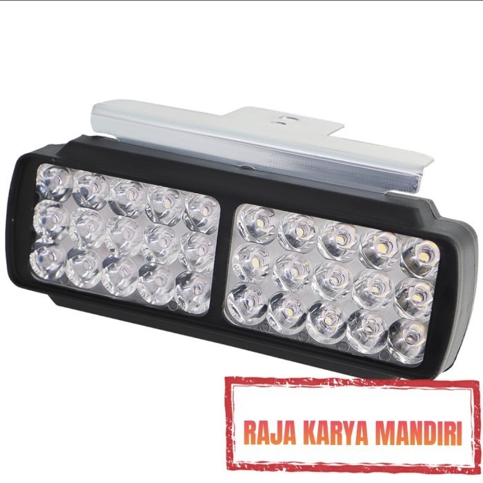 LAMPU SOROT 21 MATA MOTOR MOBIL CREE ABS 12 VOLT DC - 30 MATA