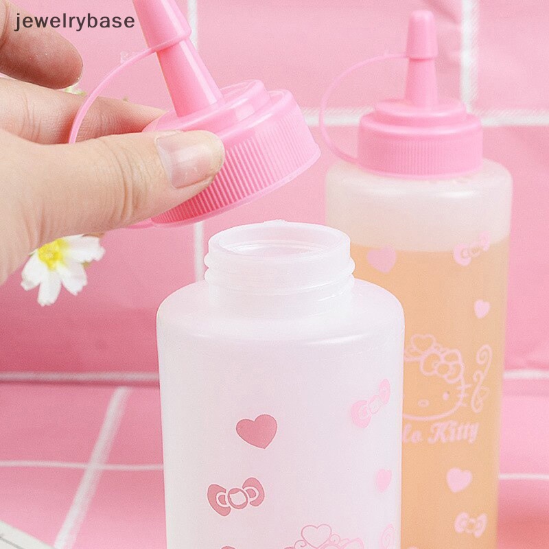 [jewelrybase] Kawaii Oil Pot Lucu Dapur Squeeze Botol Saus Tomat Salad Bumbu Butik