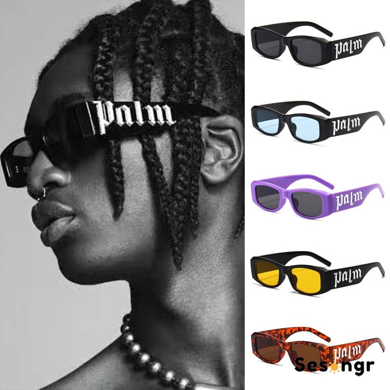 Kacamata Hitam Anti Radiasi Sunglass Retro Punk Hip-hop Gaya Untuk Wanita/Pria - SG