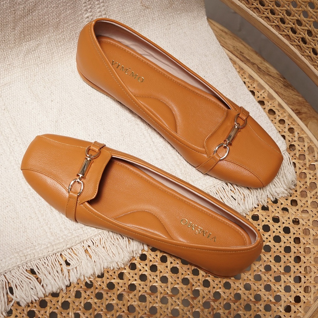 Vimemo Jeslyn -  Sepatu Flatshoes Kerja Kuliah Sepatu Daily