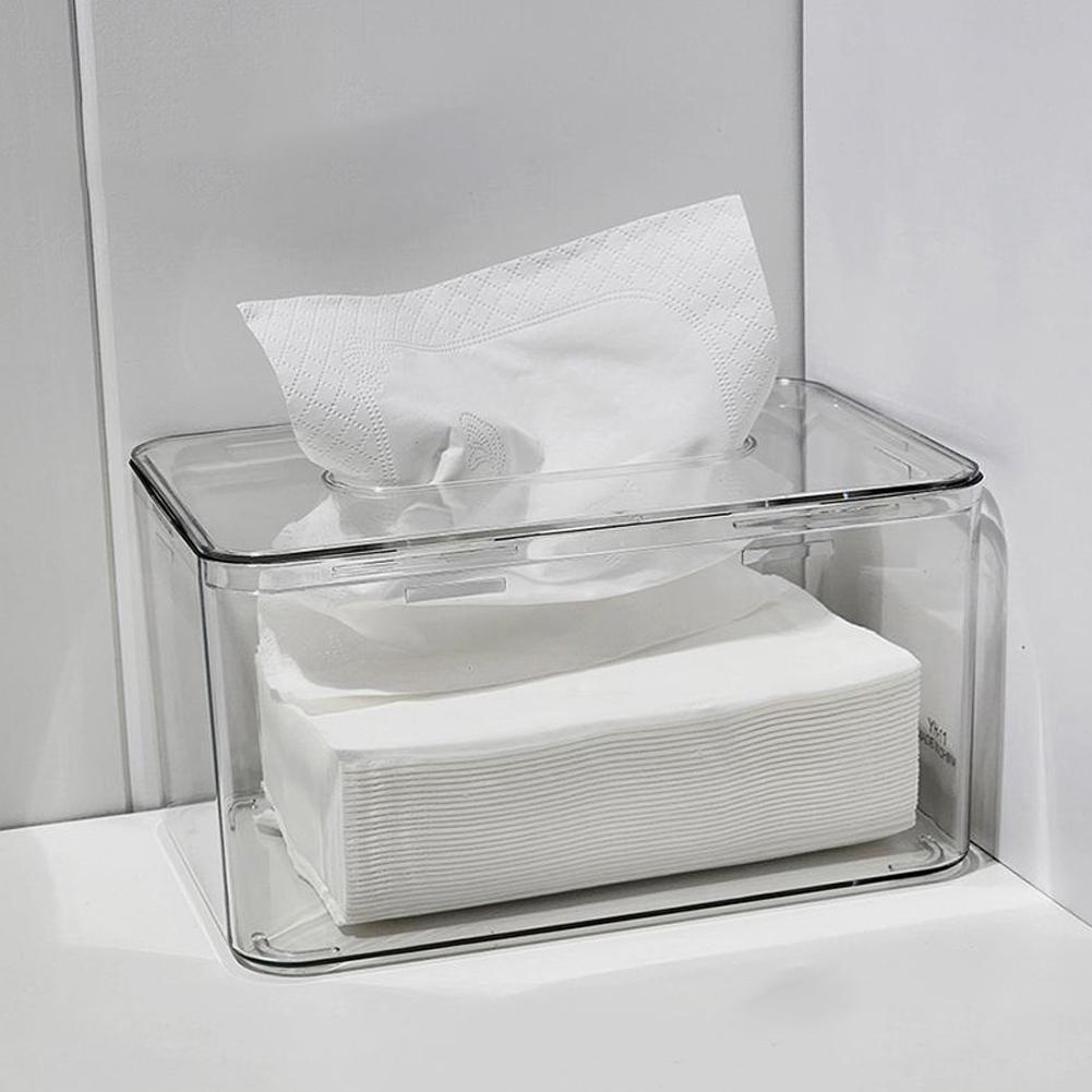 Tempat Tisu Minimalis Kotak Tissue Wadah Tisu Tissue Box Transparan