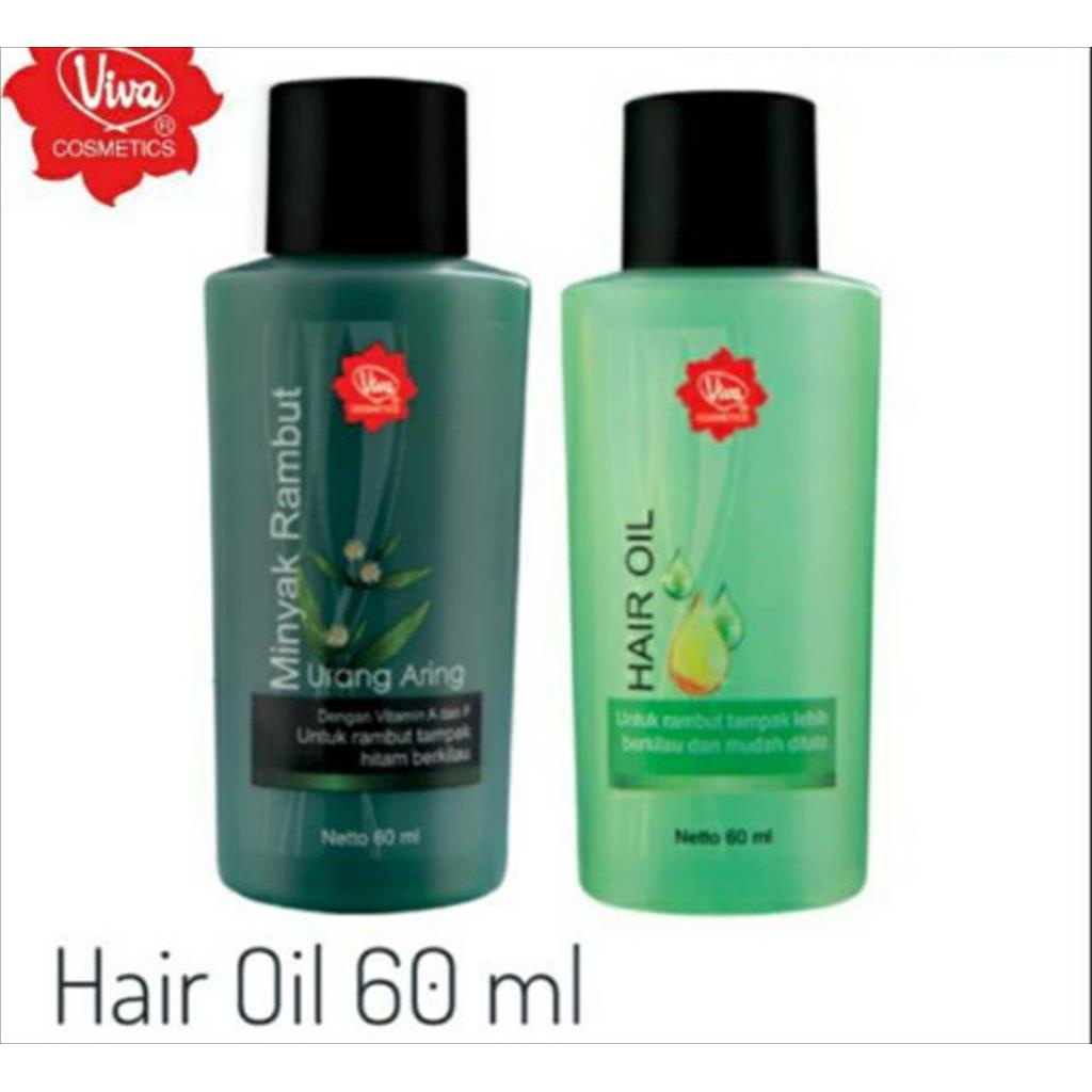 ?artemis.shop? Viva Minyak Rambut Hair Oil Hijau / Urang Aring 60ml BPOM