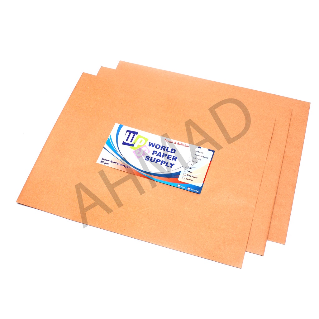 

WPS Amplop Coklat A3 No Seal - PACK