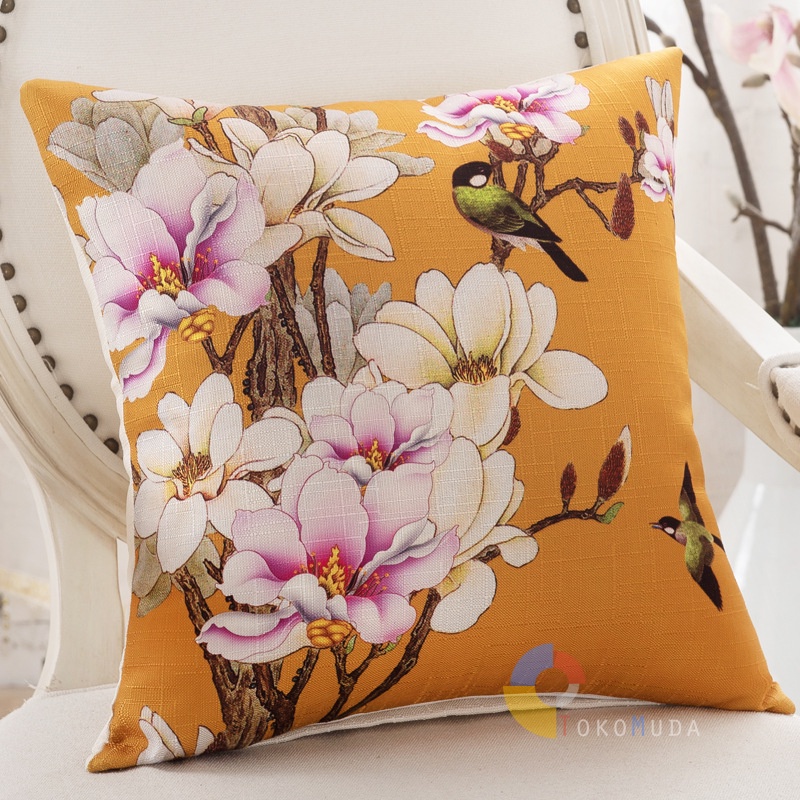 TOKOMUDA COD SARUNG BANTAL MOTIF BUNGA 45X45 SARUNG BANTAL MEWAH