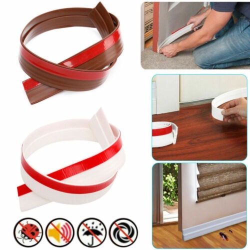 penutup celah bawah pintu bahan tebal anti air hujan Handdiy Lis Penghalang Debu Serangga Door Botto
