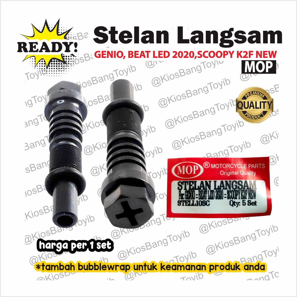 Baut Setelan Gas Langsam/Angin Honda GENIO BEAT LED 2020 SCOOPY (MOP)