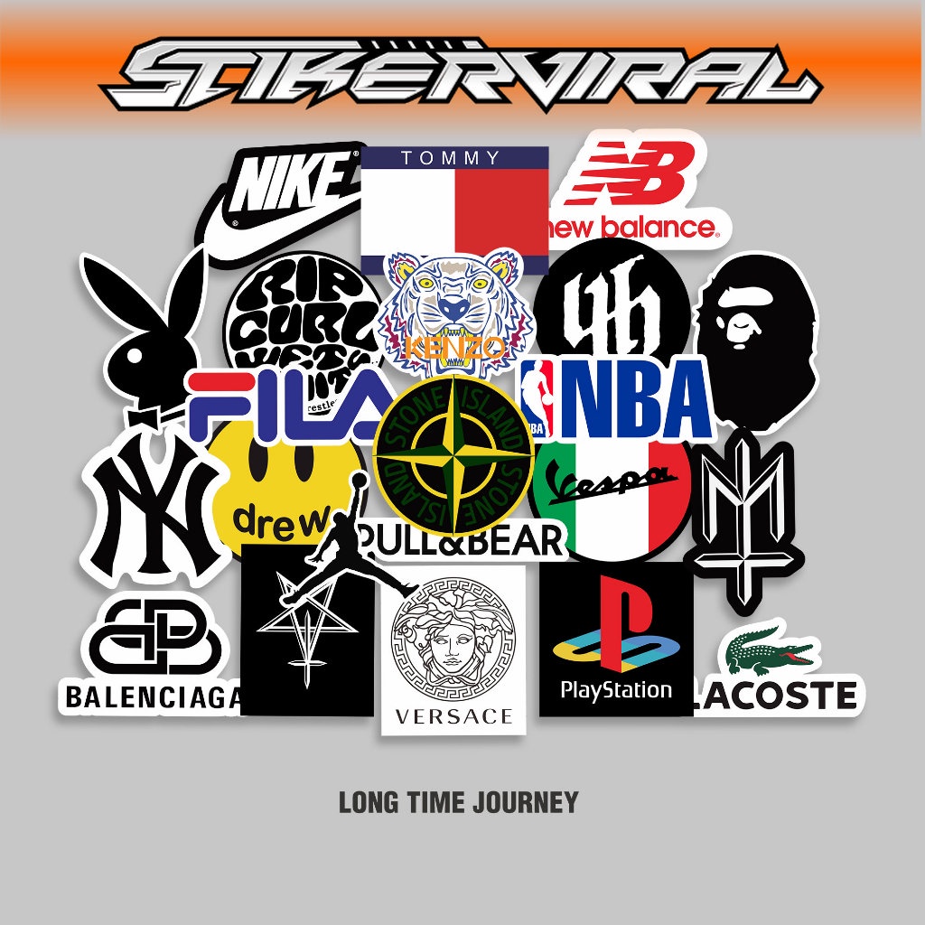 

STIKER GRAFTACK - SERIES LOGO BRANDED 22pcs - STIKER AESTHETIC LAPTOP, AKSESORIS HP, ANTI AIR, MOTIF,HELM,TUMBLER