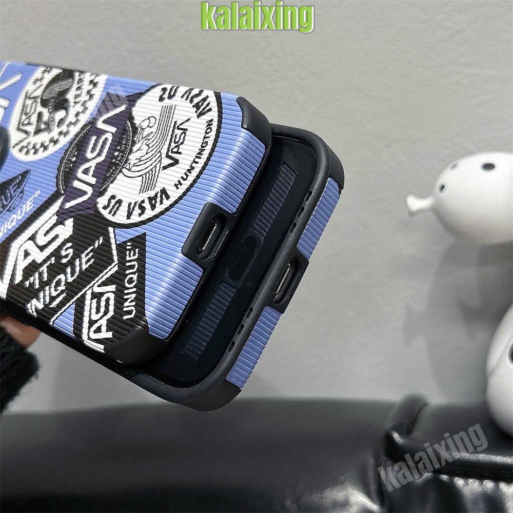 IPHONE Soft Case VANS Biru Untuk Iphone11 12 13 14 Pro Max14 Plus Xs Max X XR 78 Plus Soft Cover Belakang