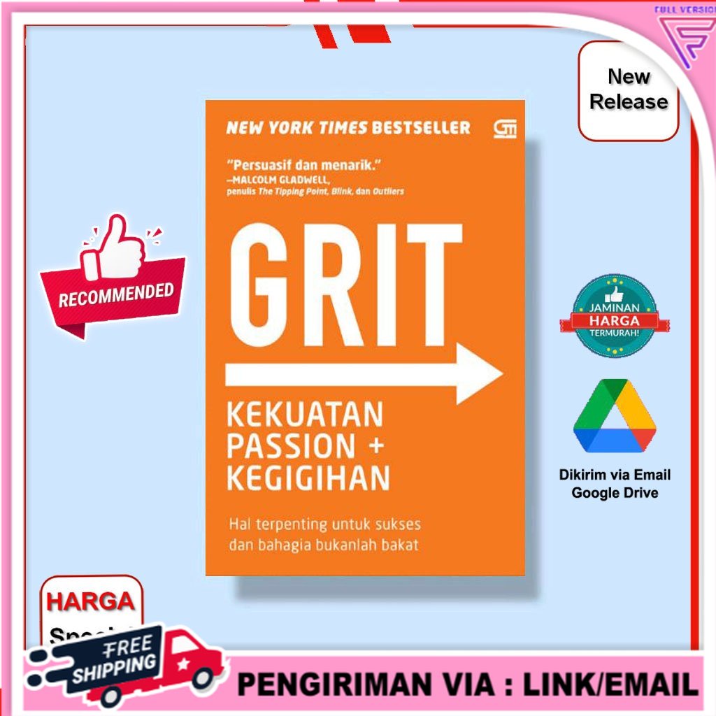 

TERMURAH!! Bisnis Grit - Kekuatan Passion Bahasa indonesia Selfdevelopment