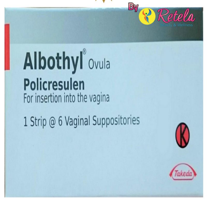 Albothyl 90mg Ovula 6`S