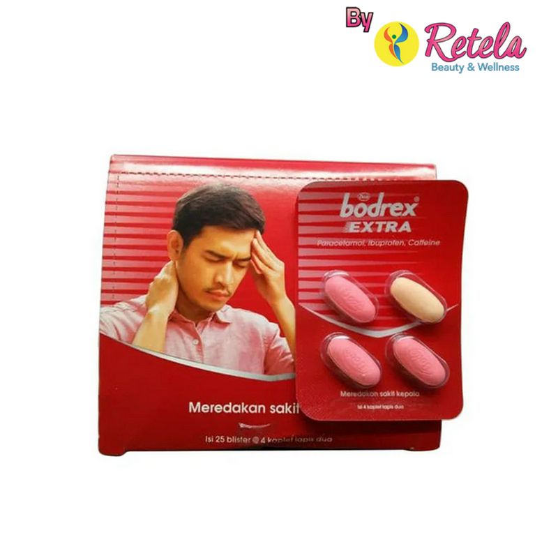 BODREX EXTRA 1 STRIP 4 CAPLET