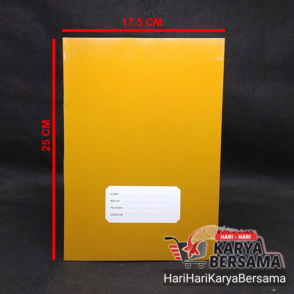 

OKEY BUKU TULIS BOXY BUKU BX COVER COKLAT ISI 40 LEMBAR