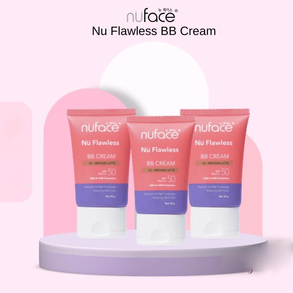 Nuface Nu Flawless BB Cream 3 Shade / BB Cream Nuface