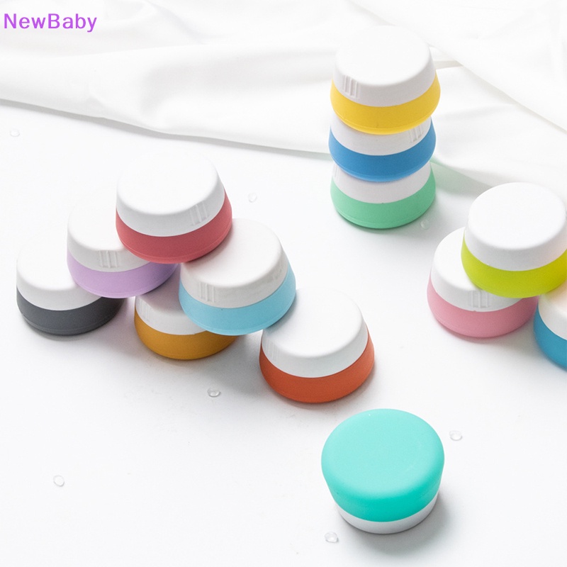 Newbaby 20ml Toples Kosong Silikon Kosmetik Makeup Wajah Cream Lip Balm Wadah ID