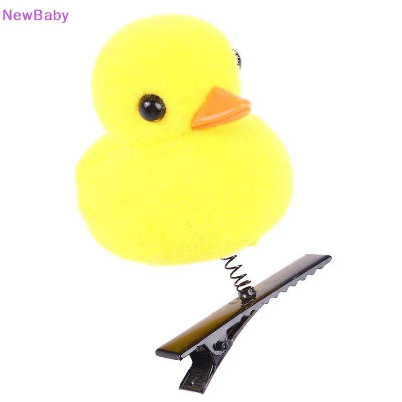 Newbaby Jepit Rambut Bebek Kuning Kecil hairpin Untuk Hadiah Anak Hadiah Natal Lucu ID