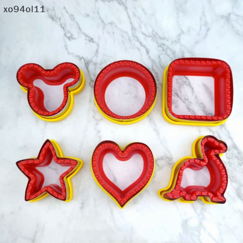 Xo Pemotong Buah Untuk Makanan Anak Kids Cookie Sandwich Mold Maker Dengan Bentuk OL