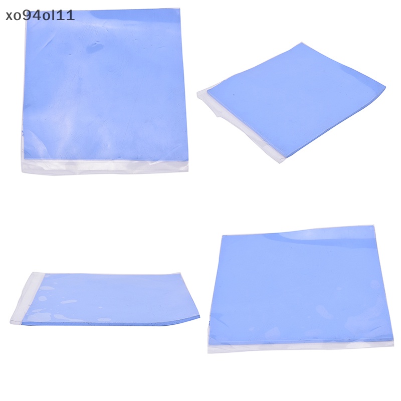 Xo Biru GPU CPU Heatsink Pendingin Thermal Conductive Silicone Pad 100mmx100mmx2mm OL