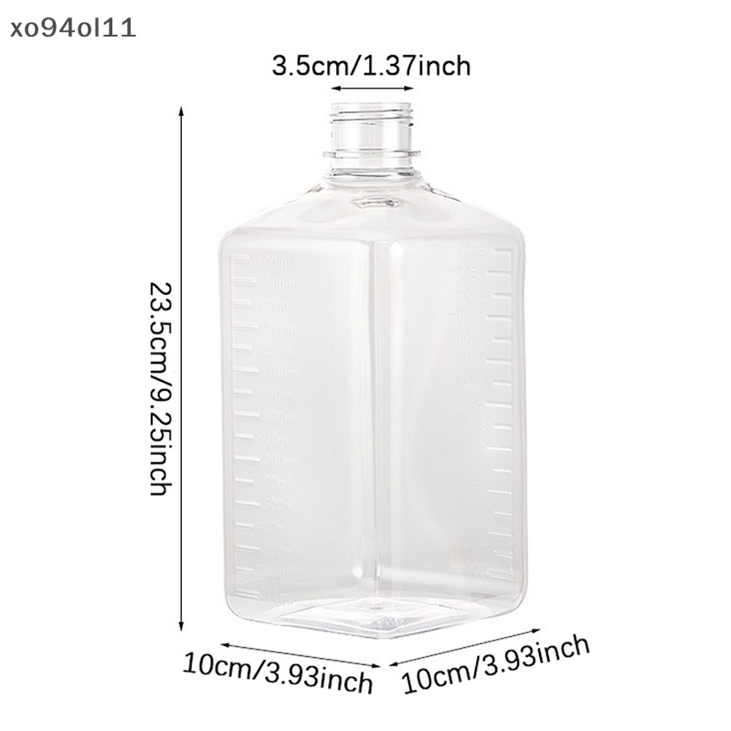 Xo 1600ml Dispenser Sirup Kopi Botol Kecap Saus Madu Multi Fungsi W/Pump OL