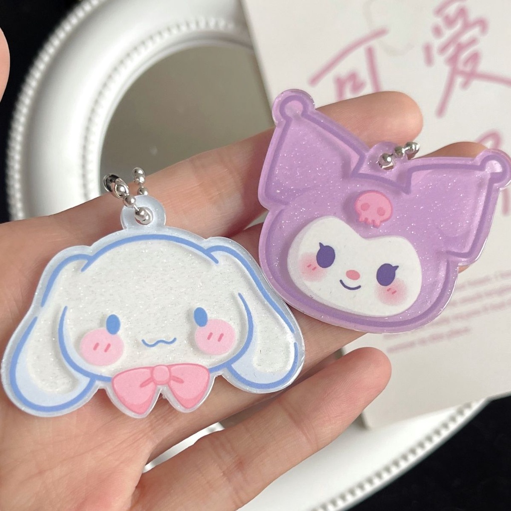 Gantungan Kunci Sanrio Baru Gadis Manis Lucu Kartun Liontin Tas Aksesoris